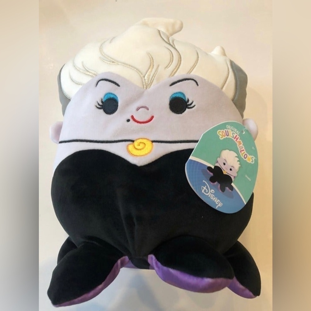 BRAND NEW w/TAGS: Disney Squishmallows - 8” Ursula from The Little Mermaid